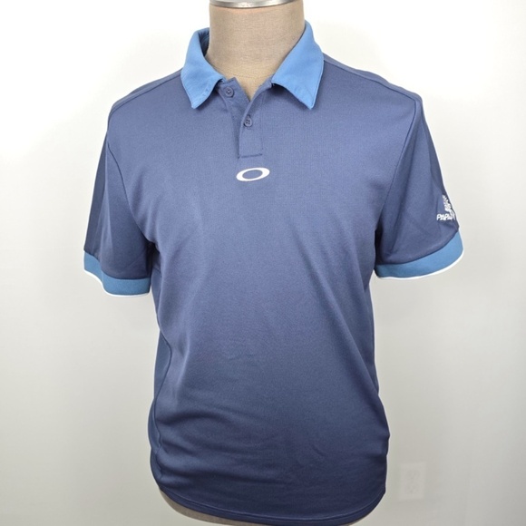 Oakley Other - OAKLEY- Mens Medium Two Tone Golf Polo Shirt